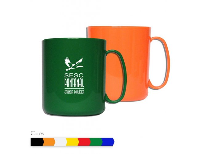 Caneca Plstica Redonda RL130