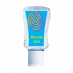 Alcool Gel com embalagem personalizada