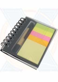 Bloco de Anotaes com Post-It e Mini Caneta 12518