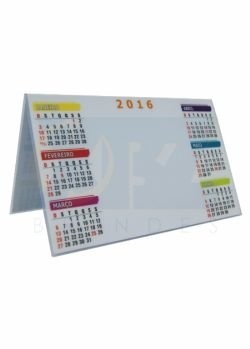 Calendario Plastico de Mesa 13039