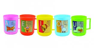 Caneca Plstica Infantil Personalizada RL137