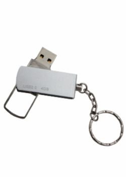 Mini Pen Drive Giratrio Retrtil 4GB 046