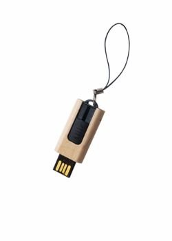 Pen Drive Madeira Retratil 4GB 035